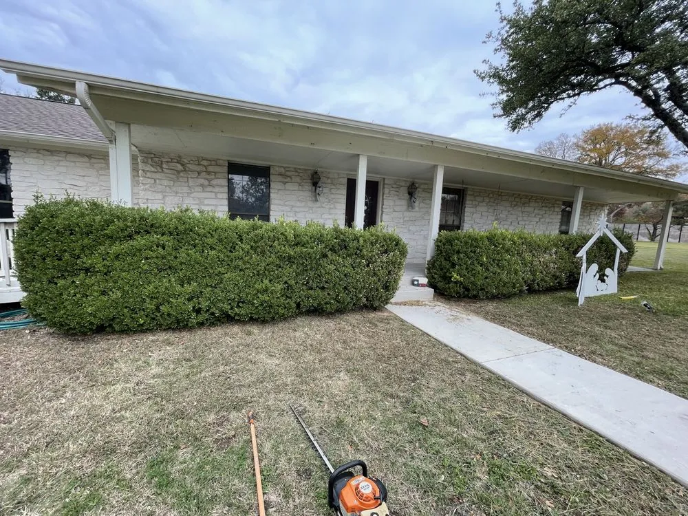 Affordable lawn care service for residential properties in Austin, TX by AA Landscaping and Construction