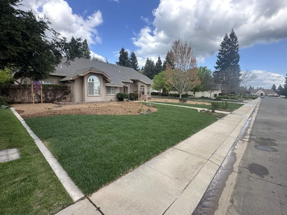Trusted lawn mowing service for year-round maintenance in Riverbank, CA by A&A Landscaping Co.