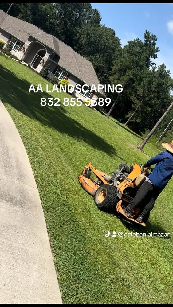 Custom lawn care service for outdoor upgrades across Magnolia, TX - AA Landscaping