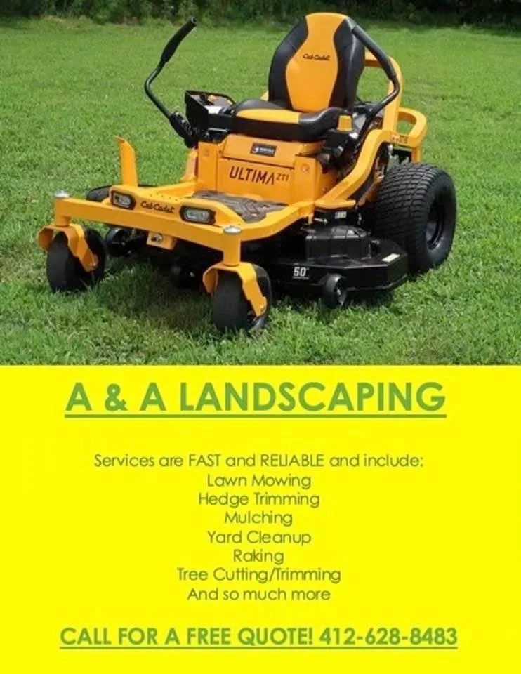 Professional yard maintenance near you in Pleasant Hills, PA by A&A Landscaping