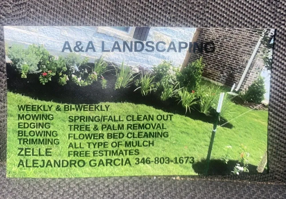 Local outdoor landscaping for homes across Tomball, TX - A&A Landscaping