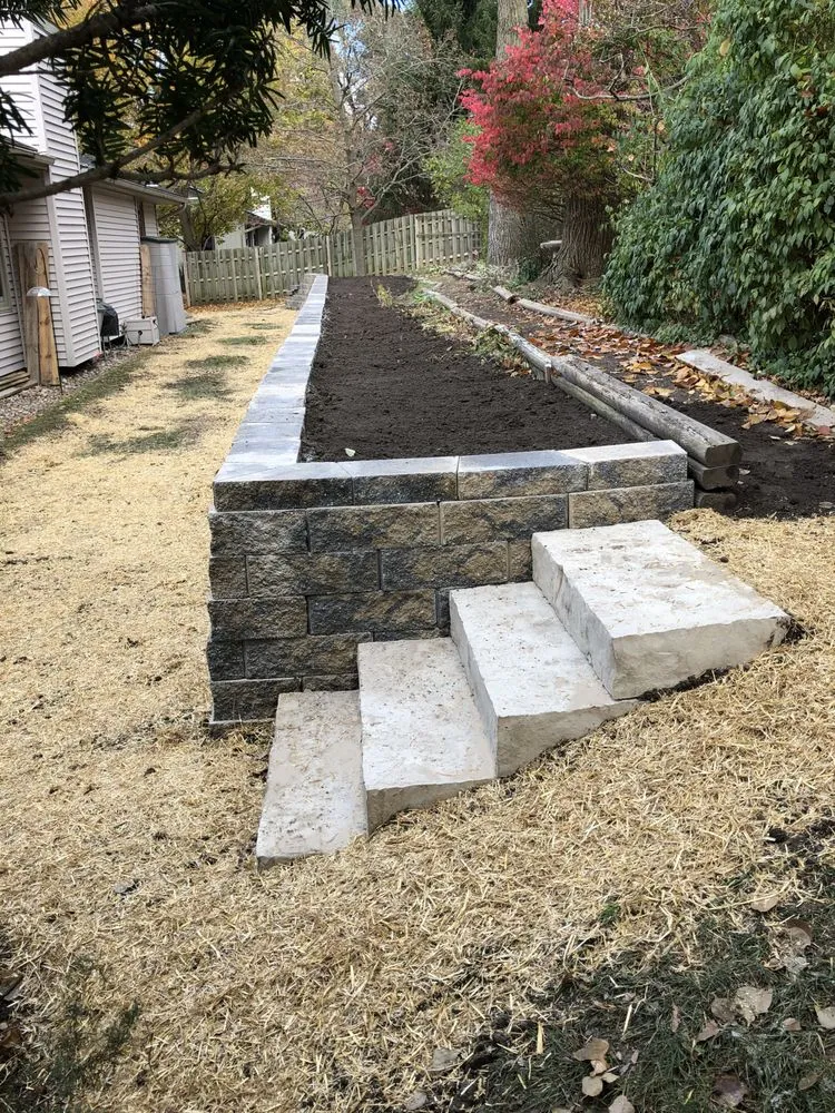 Top-rated outdoor landscaping for homes in Williamston, MI by AA+ Lawn & Landscape