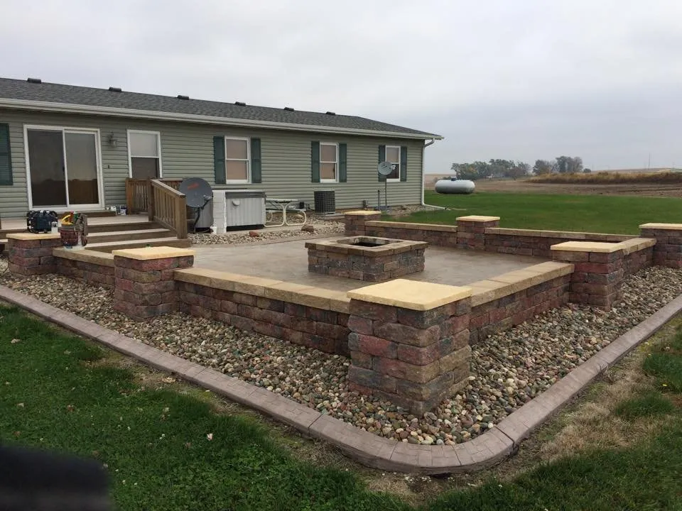 Professional garden landscaping for outdoor upgrades in Treynor, IA by A&A Lawn and Landscaping