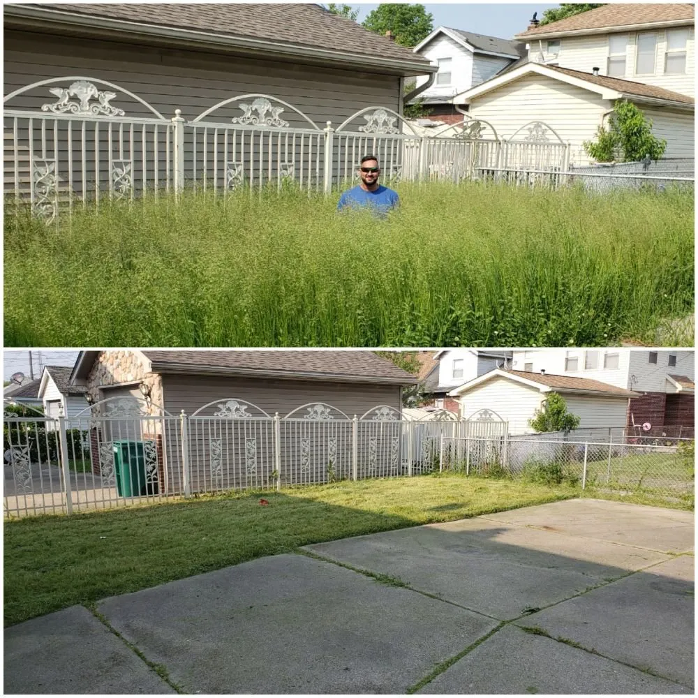 Custom lawn mowing service in Dearborn, MI by A&A Lawncare service