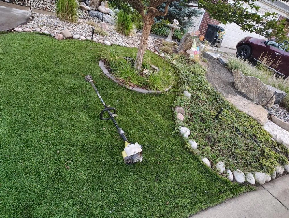 Trusted lawn mowing service for beautiful yards in Denver, CO by AA LoBo's Landscaping
