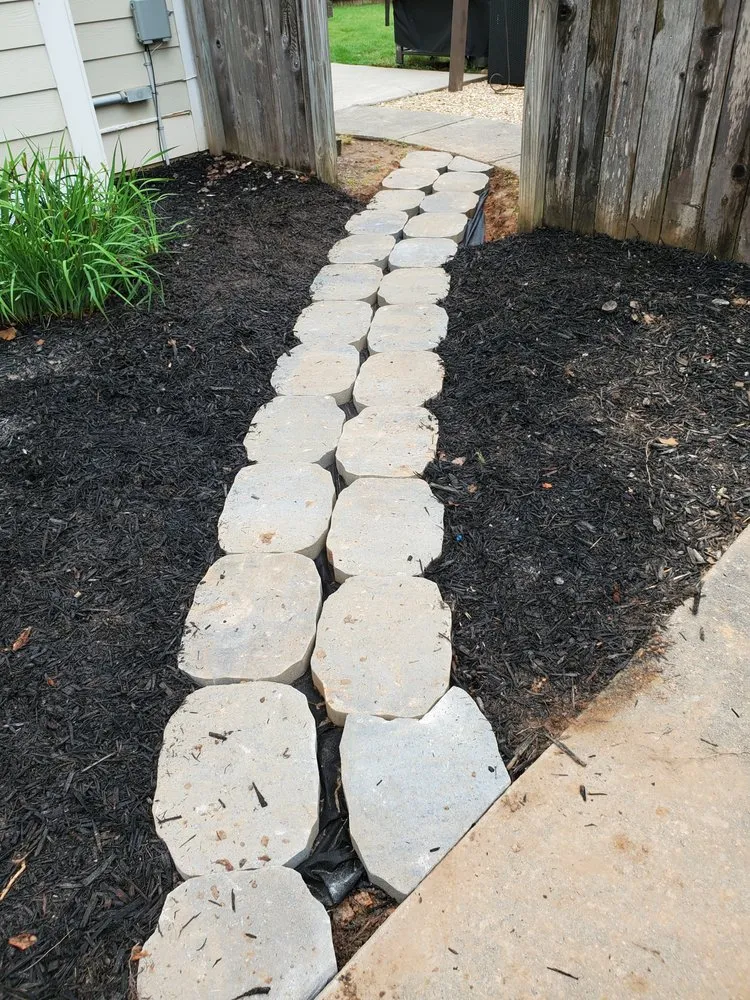 Professional landscape installation in Rockmart, GA - A&A MultiScapes