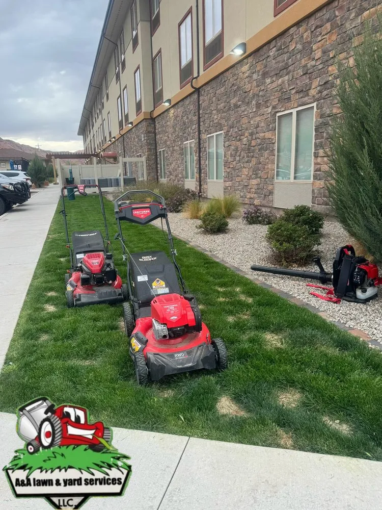 Trusted lawn mowing service in Moab, UT - A&A Yard And Lawn Care
