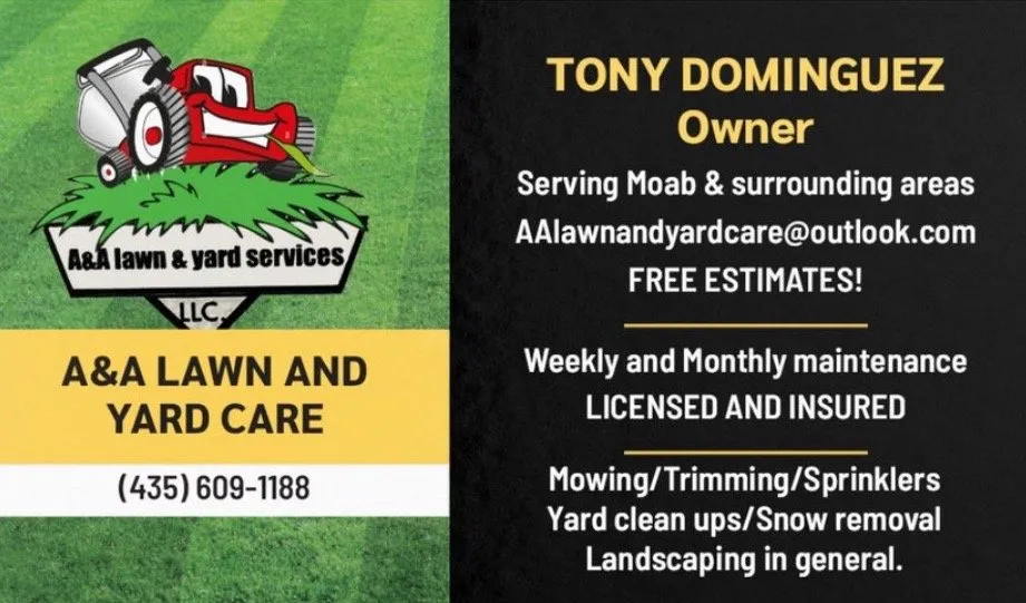 Affordable yard maintenance with custom design in Moab, UT by A&A Yard And Lawn Care