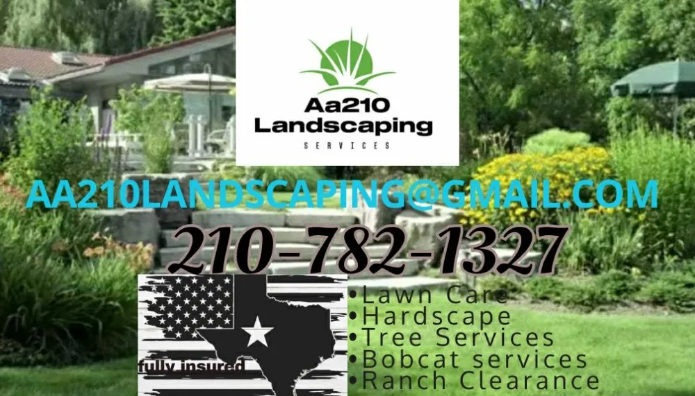Trusted landscape installation in San Antonio, TX by Aa210 Landscaping
