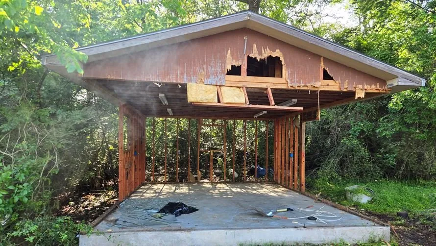 Local yard cleanup service for residential properties in Pollok, TX by AAA Bks Lawn Service