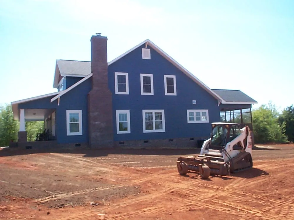 Custom residential landscaping for beautiful yards in Spartanburg, SC by AAA Bobcat & Landscaping Services