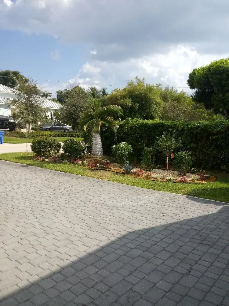 Affordable landscape installation for beautiful yards in Lake worth, FL by AAA Greencut