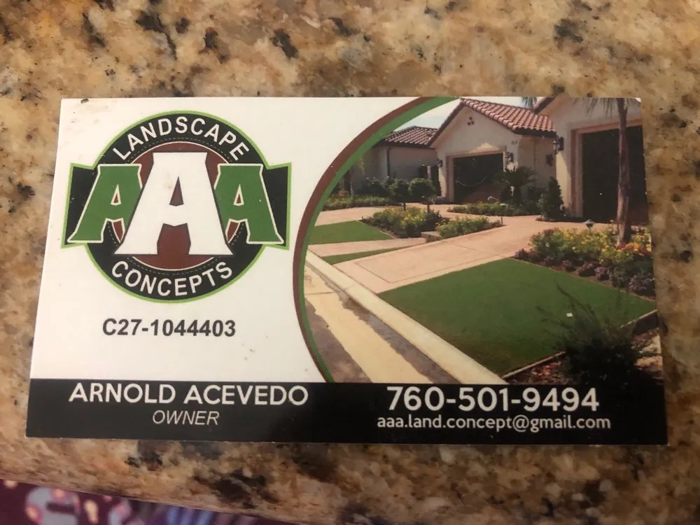 Expert yard maintenance for residential properties across Indio, CA - AAA Landscape Concepts