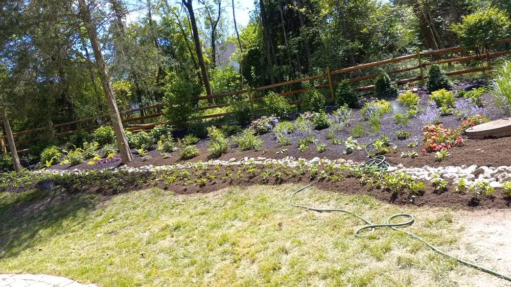 Top-rated lawn mowing service with custom design in Hamilton, NJ by AAA Landscaping & Lawn Service