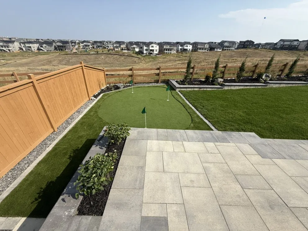 Custom residential landscaping in Aurora, CO - AAA landscaping