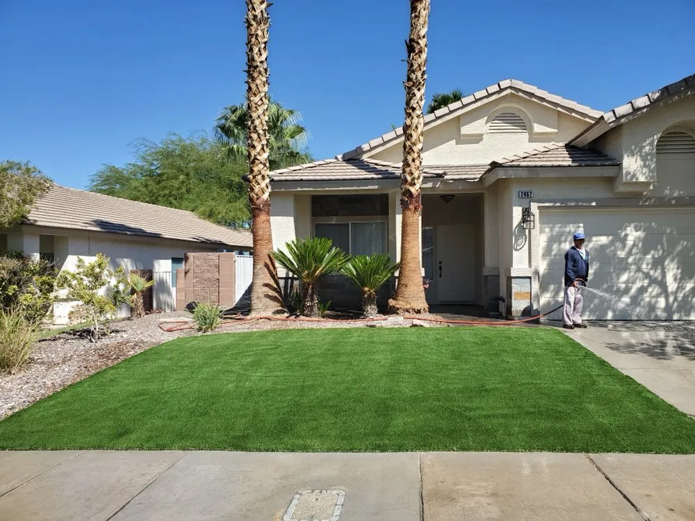 Custom landscaping services with custom design in Henderson, NV by AAA Landscaping