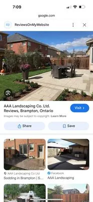 AAA Landscaping Logo