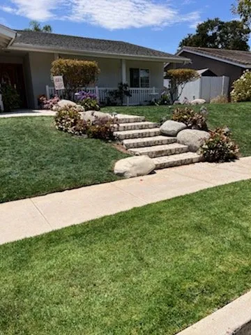 Expert landscape design for beautiful yards in Canoga Park, CA by AAA Lawn Painting