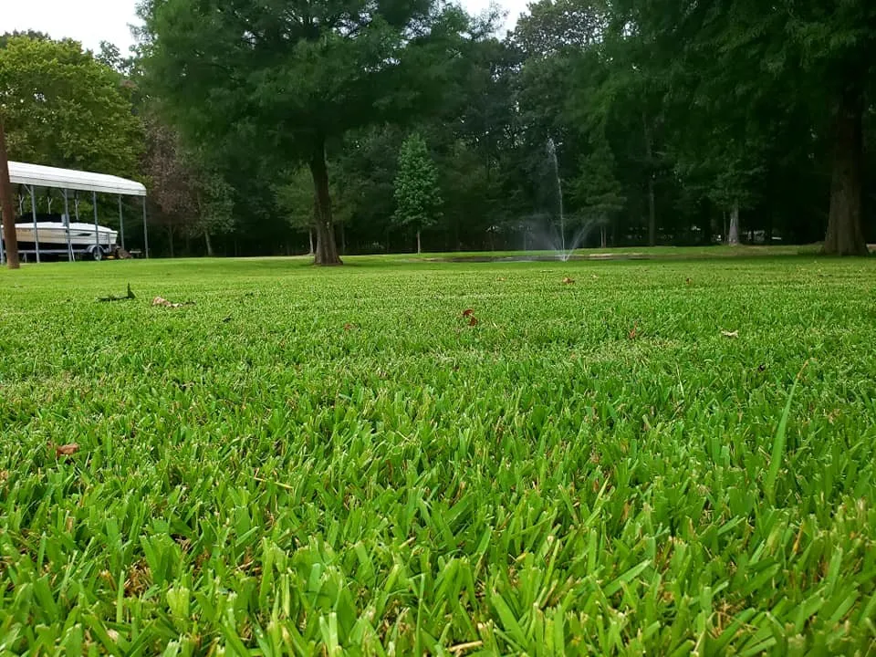 Custom landscaping services with custom design in Splendora, TX by AAA Lawn Service