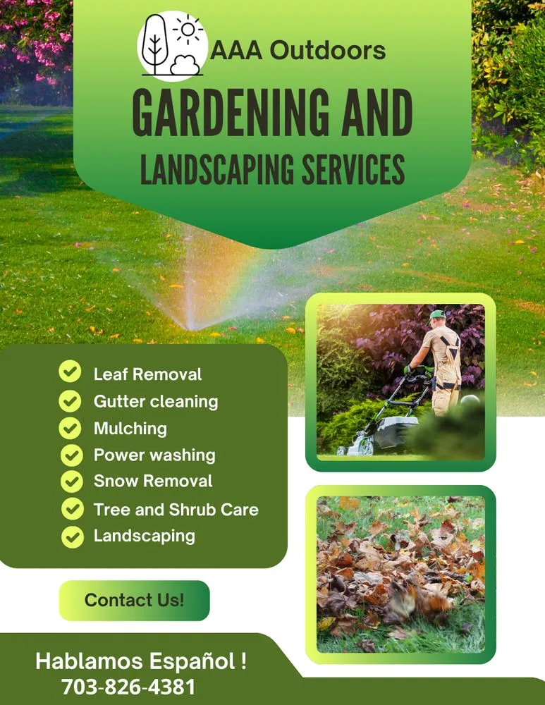 Top-rated lawn mowing service for year-round maintenance across Stafford, VA - Aaa Outdoors