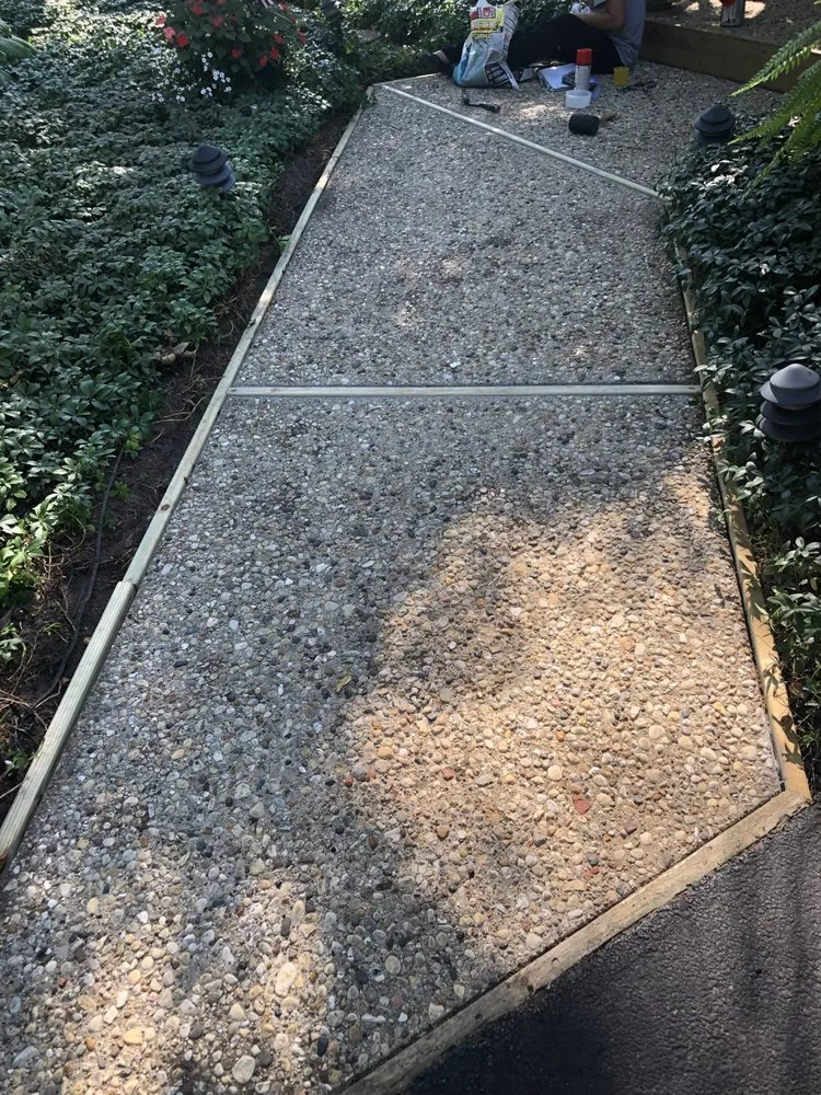 Professional garden landscaping for year-round maintenance in Rockford, IL by AAA Power Washing and General Maintenance