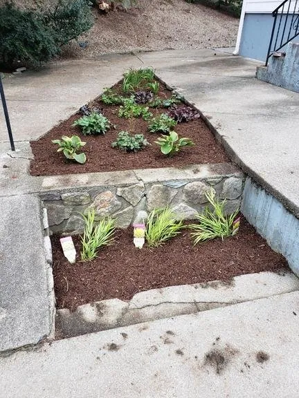 Custom garden landscaping in Johnston, RI - Aaa Professional Lawn Care