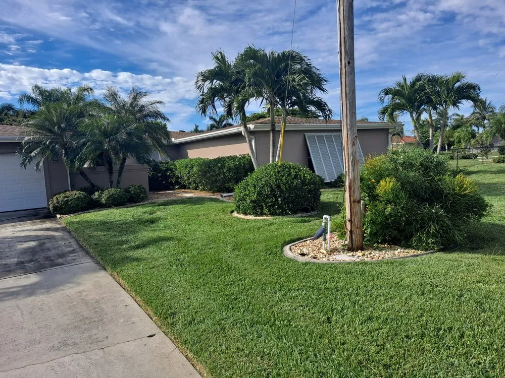 Local landscape design in Fort Myers, FL by AAA Property Maintenance