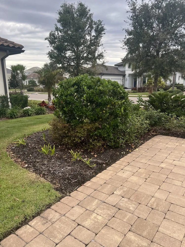 Expert garden landscaping in Bradenton, FL by AAG Landscape Design & Install