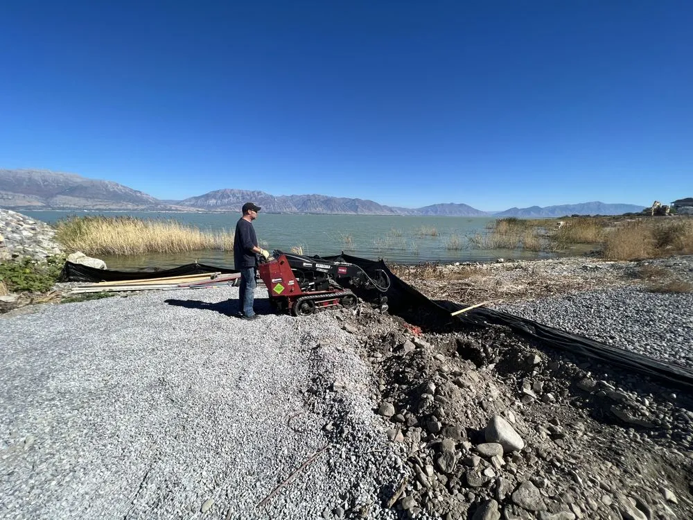 Custom yard cleanup service for year-round maintenance in Saratoga Springs, UT by AAJ Construction