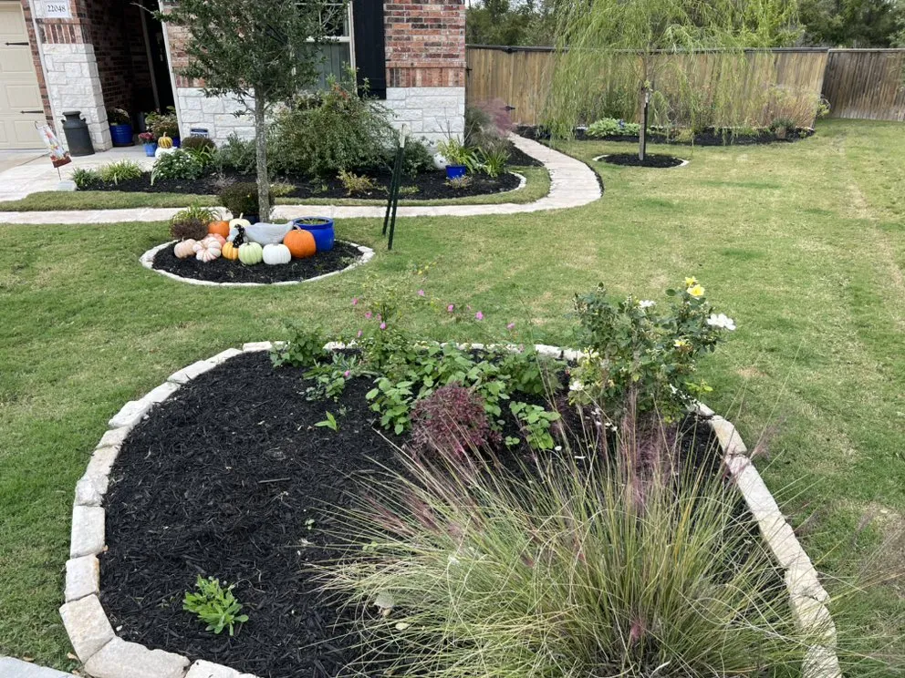 Affordable landscape design in Hutto, TX by AAOB Landscaping And Lawn Care