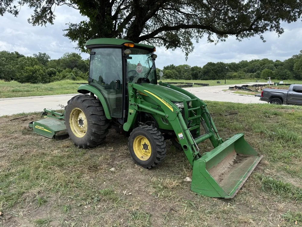 Expert yard cleanup service with custom design in Celina, TX by AARCO Partners Tractor Services