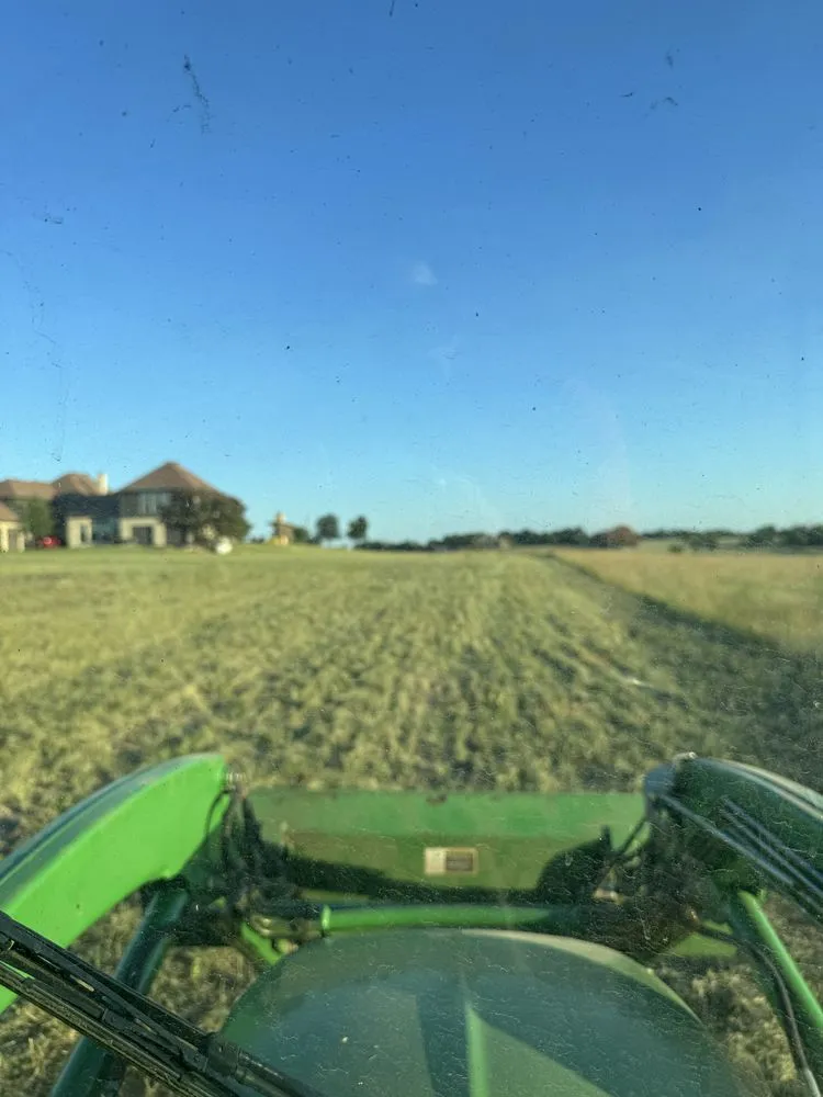 Custom lawn mowing service in Celina, TX by AARCO Partners Tractor Services