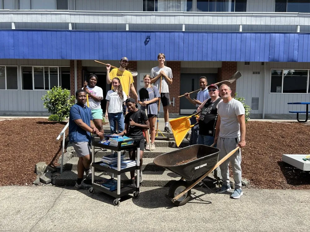 Local landscape installation in Tacoma, WA by Aardvark Bark Blowing & Landscape Services