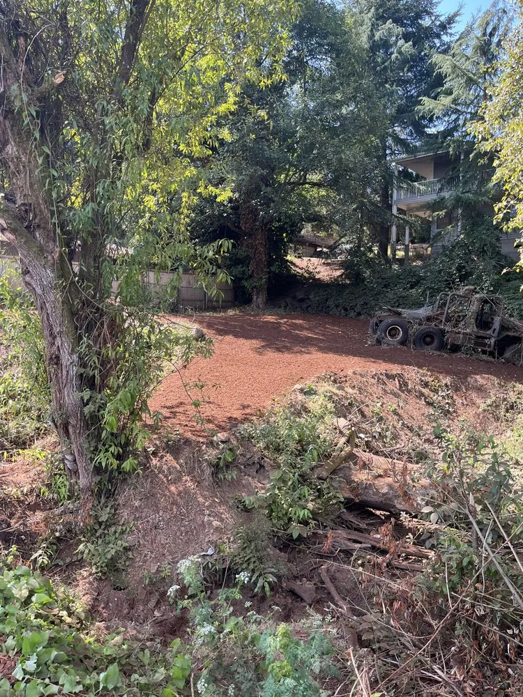 Professional garden landscaping for residential properties in Tacoma, WA by Aardvark Bark Blowing & Landscape Services