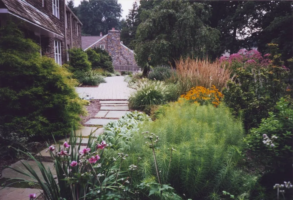 Professional outdoor landscaping for beautiful yards in Newtown Square, PA by Aardweg Landscaping