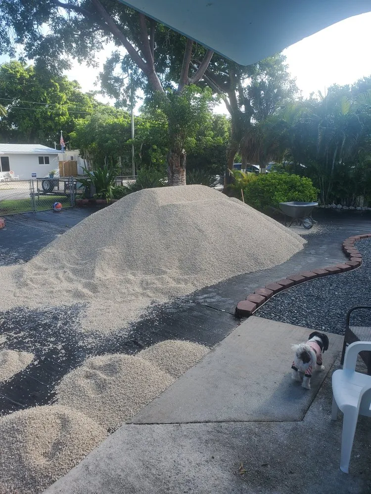 Custom outdoor landscaping in Key Largo, FL - Aaron Beyer's Lawn Maintenance