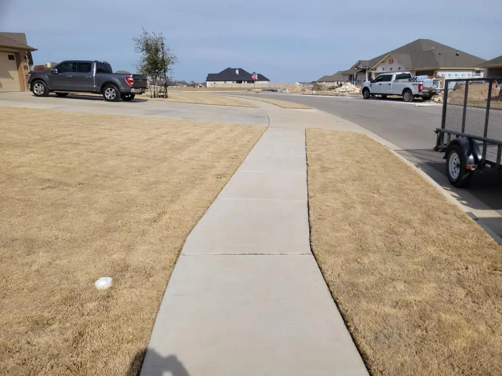 Local landscaping services for homes in Temple, TX by Aaron Frost Lawn Care