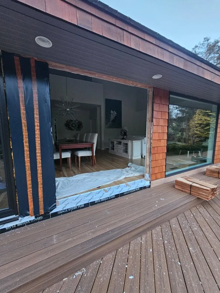 Custom lawn mowing service for residential properties across Shirley, NY - Aaron K Corp