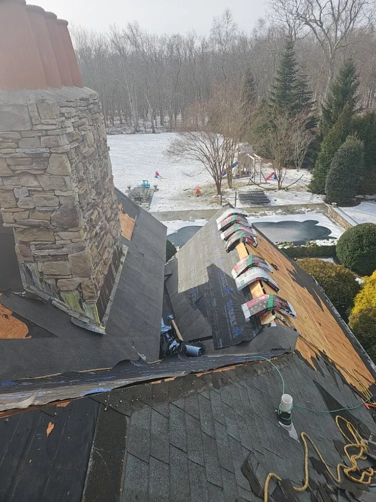 Professional yard cleanup service in Shirley, NY by Aaron K Corp