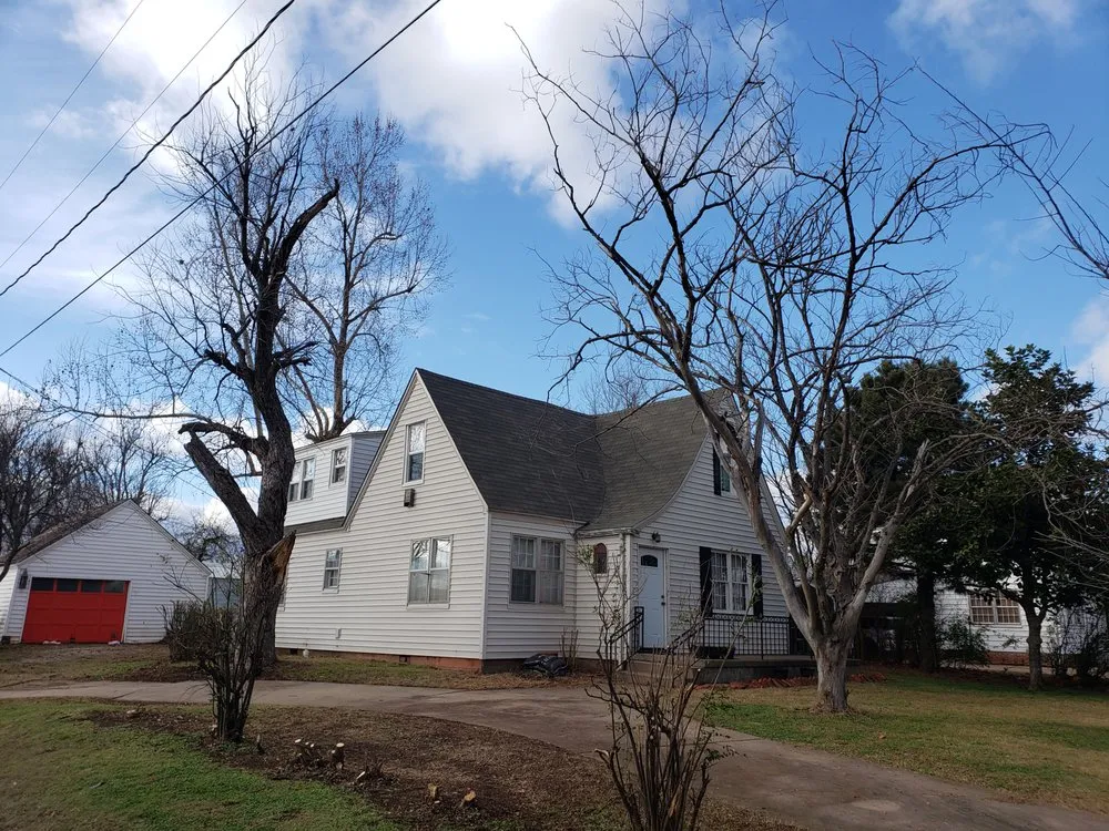 Custom landscape design in Perry, OK by Aaron Services