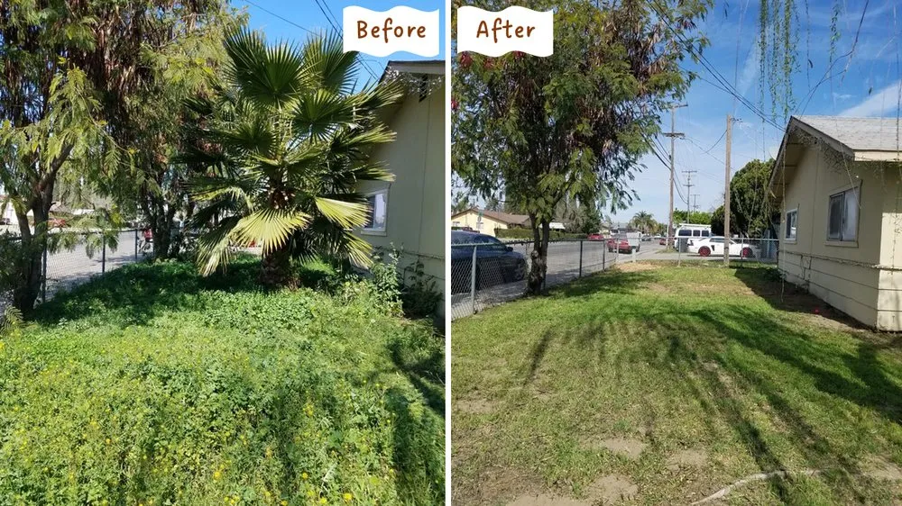 Custom lawn mowing service in Modesto, CA - Aaron's Clean-Ups