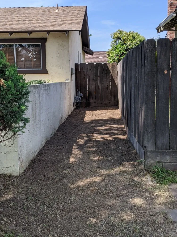 Local yard cleanup service for outdoor upgrades in Modesto, CA by Aaron's Clean-Ups