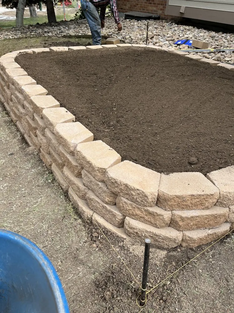 Expert garden landscaping for year-round maintenance in Westminster, CO by Aarons Landscaping and Trees