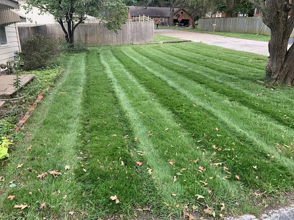 Custom yard maintenance for beautiful yards in Independence, MO by Aaron's Lawn and Landscaping