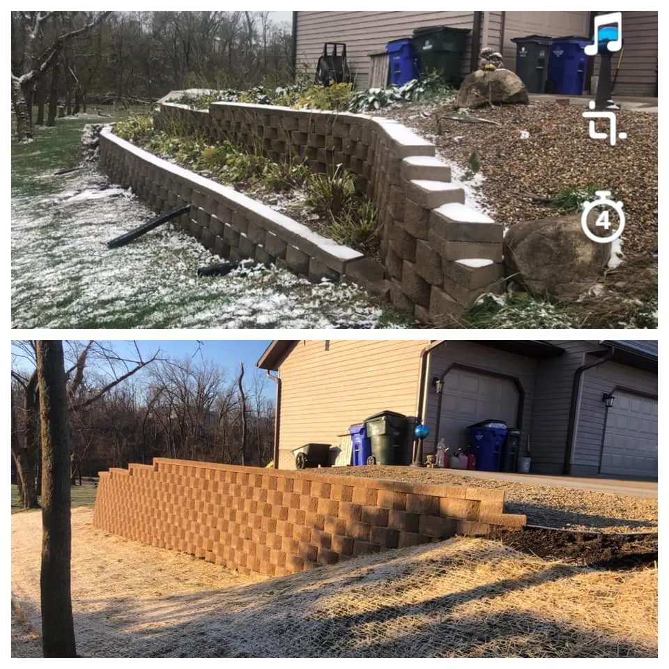 Affordable landscape installation in Toddville, IA - Aaron's Lawn Care & Landscaping