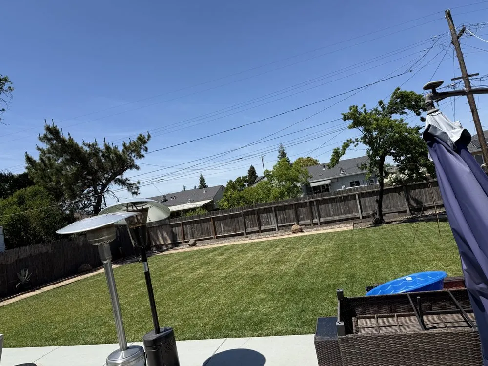 Expert garden landscaping for beautiful yards across Stockton, CA - Aaron’s Lawn Care & Universal Services