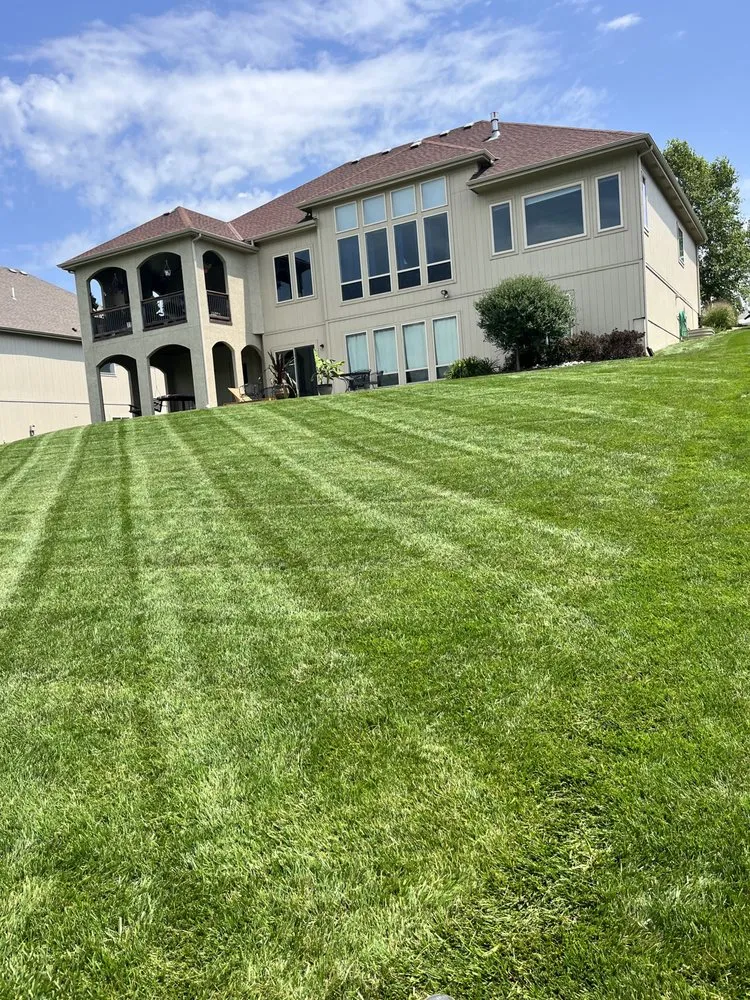 Affordable outdoor landscaping for homes in Peculiar, MO by Aaron’s Lawn Care and Landscape