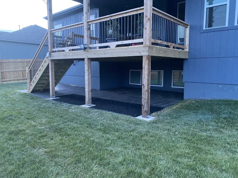 Custom landscape design in Peculiar, MO - Aaron’s Lawn Care and Landscape