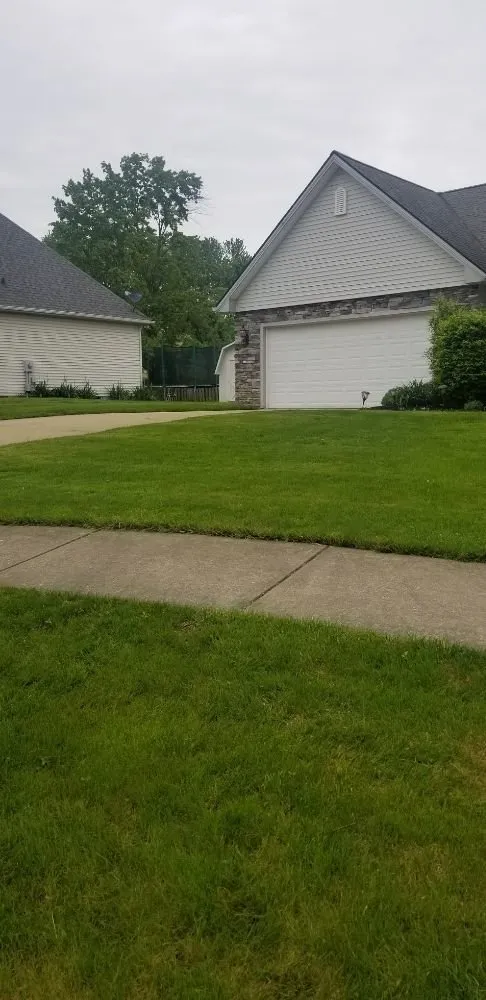 Affordable lawn mowing service in Olmsted Falls, OH by Aarons Lawn Care