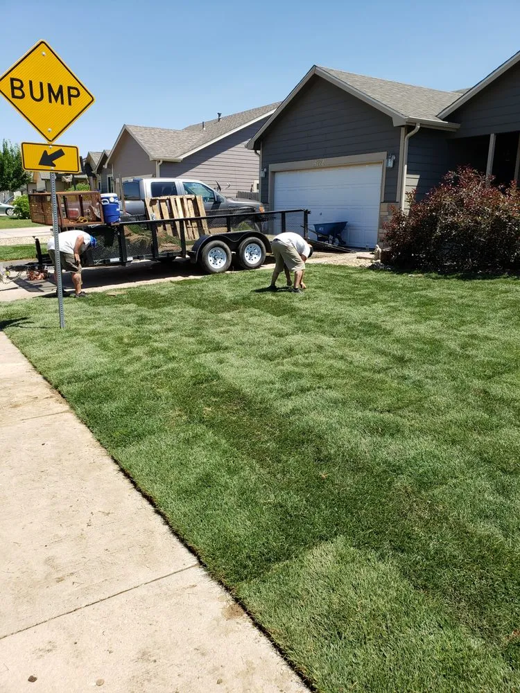 Trusted residential landscaping in Greeley, CO by Aarons Lawn Service